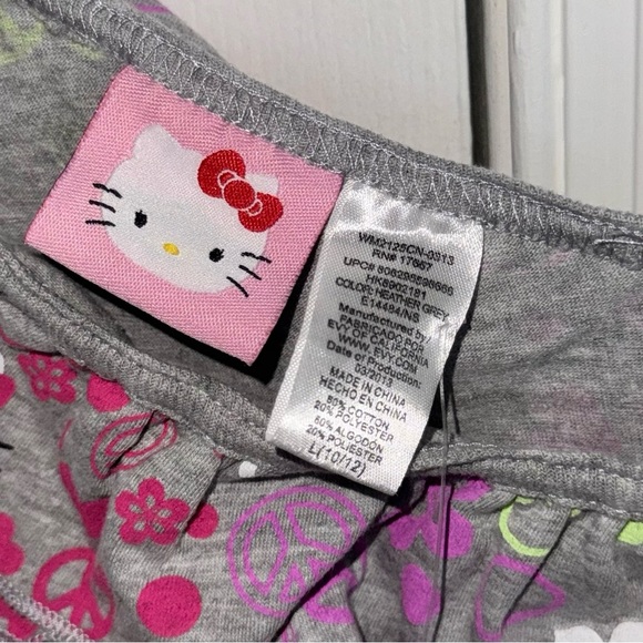 Hello Kitty Girls Romper L 10/12 Evy One Shoulder Colorful Sleeveless Sanrio - Picture 6 of 7